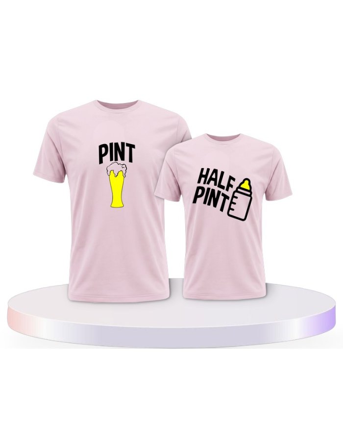 Pint und Half Pint Mutter & Kind T-Shirts | Paarpulli