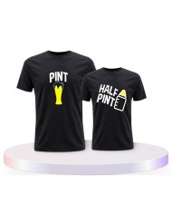 Pint und Half Pint Mutter & Kind T-Shirts | Paarpulli