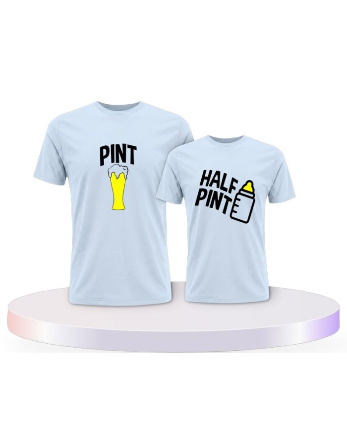 Pint und Half Pint Mutter & Kind T-Shirts | Paarpulli