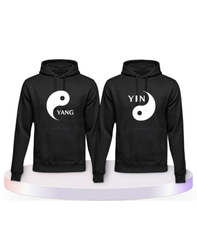 Yin Yang Pärchen Hoodies | Paarpulli
