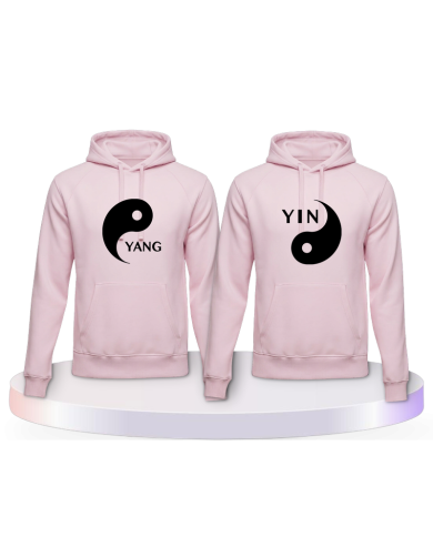Yin Yang Pärchen Hoodies | Paarpulli