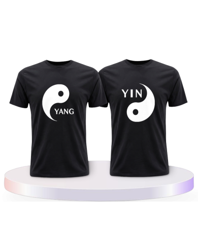 Yin Yang Couple T-Shirts kaufen | Paarpulli