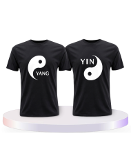 Yin Yang Couple T-Shirts kaufen | Paarpulli