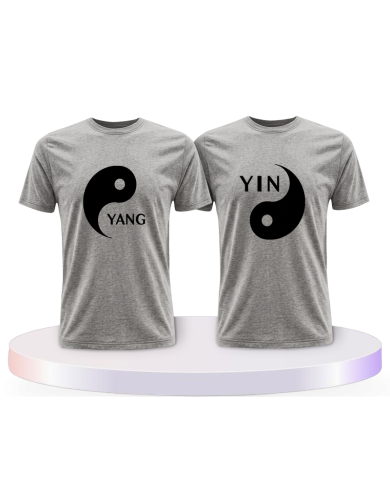 Yin Yang Couple T-Shirts kaufen | Paarpulli