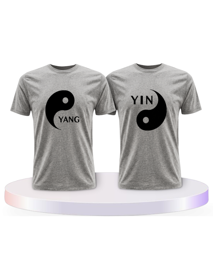 Yin Yang Couple T-Shirts kaufen | Paarpulli