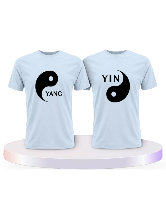 Yin Yang Couple T-Shirts kaufen | Paarpulli