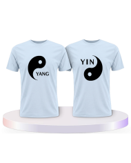 Yin Yang Couple T-Shirts kaufen | Paarpulli