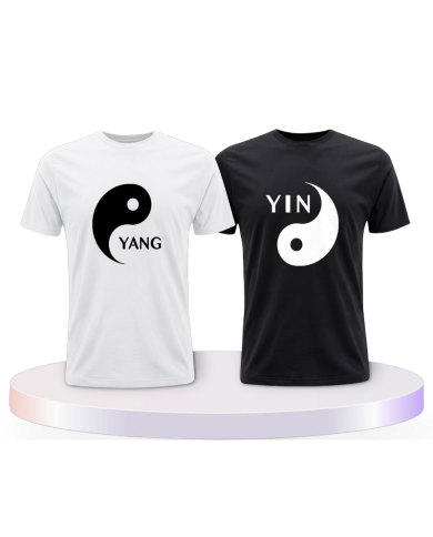 Yin Yang Couple T-Shirts kaufen | Paarpulli