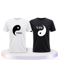 Yin Yang Couple T-Shirts kaufen | Paarpulli
