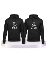 Partnerlook Hoodies mit Bester Opa und Beste Oma | Paarpulli