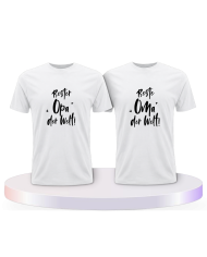 Bester Opa und Beste Oma Couple T-Shirts kaufen | Paarpulli