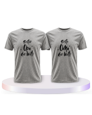 Bester Opa und Beste Oma Couple T-Shirts kaufen | Paarpulli