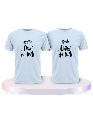 Bester Opa und Beste Oma Couple T-Shirts kaufen | Paarpulli