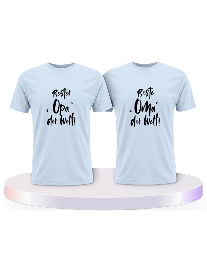 Bester Opa und Beste Oma Couple T-Shirts kaufen | Paarpulli
