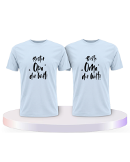 Bester Opa und Beste Oma Couple T-Shirts kaufen | Paarpulli