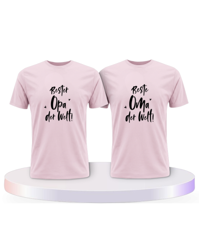Bester Opa und Beste Oma Couple T-Shirts kaufen | Paarpulli