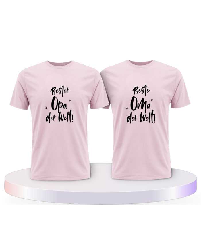 Bester Opa und Beste Oma Couple T-Shirts kaufen | Paarpulli
