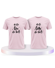 Bester Opa und Beste Oma Couple T-Shirts kaufen | Paarpulli