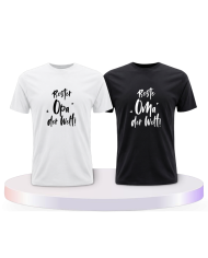 Bester Opa und Beste Oma Couple T-Shirts kaufen | Paarpulli