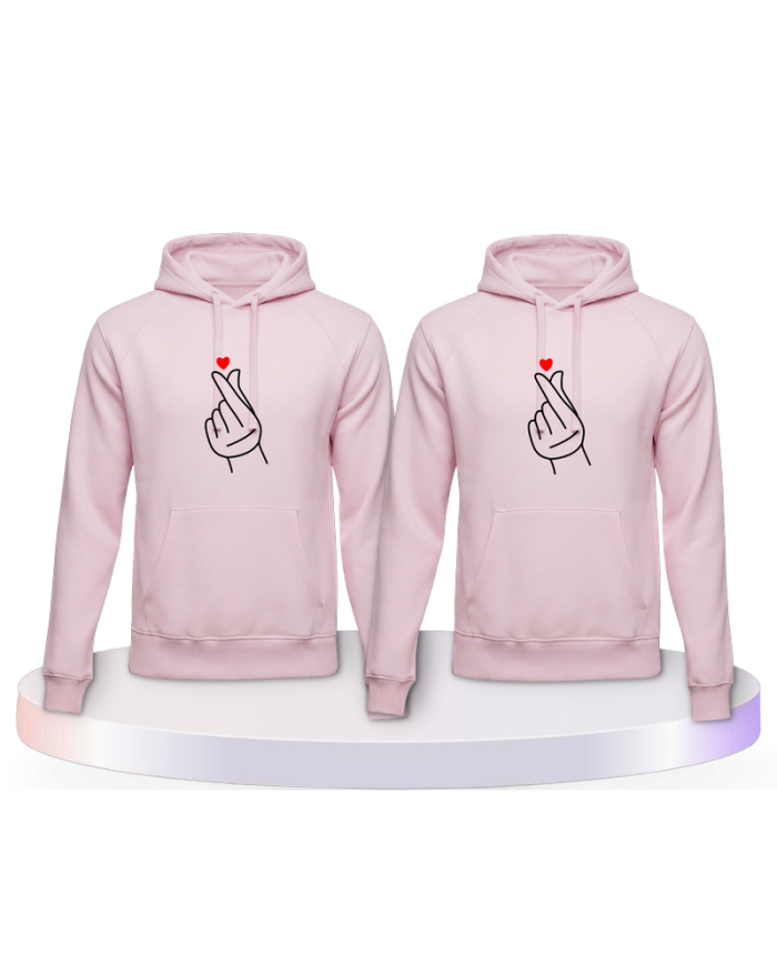 Fingerherzen Couple Hoodies kaufen | Paarpulli