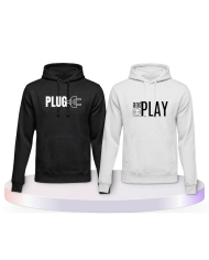 Partnerlook Hoodies mit Plug and Play | Paarpulli