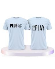 Plug and Play Couple T-Shirts kaufen | Paarpulli