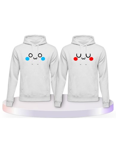 OwO UwU Pärchen Hoodies | Paarpulli