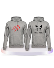 Wild Kitten Kapuzenpullover im Design Partner Hoodies | Paarpulli