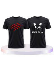 Wild Kitten im Design Couple T-Shirts kaufen | Paarpulli