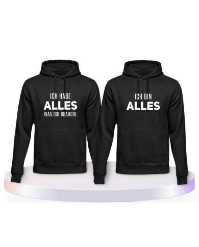 Ich habe alles was ich brauche und ich bin alles Partner | Paarpulli