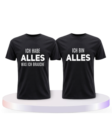 Ich habe alles was ich brauche und ich bin alles Partner | Paarpulli