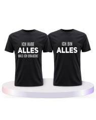 Ich habe alles was ich brauche und ich bin alles Partner | Paarpulli