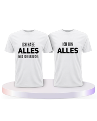Ich habe alles was ich brauche und ich bin alles Partner | Paarpulli