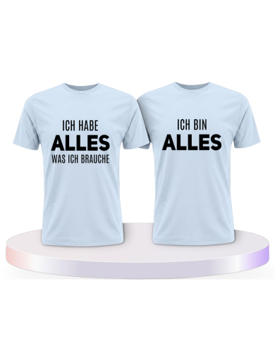 Ich habe alles was ich brauche und ich bin alles Partner | Paarpulli
