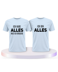 Ich habe alles was ich brauche und ich bin alles Partner | Paarpulli