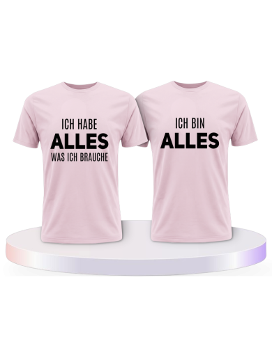 Ich habe alles was ich brauche und ich bin alles Partner | Paarpulli