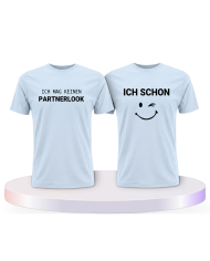 Ich mag keinen und ich schon Pärchen T-Shirts | Paarpulli