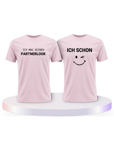 Ich mag keinen und ich schon Pärchen T-Shirts | Paarpulli
