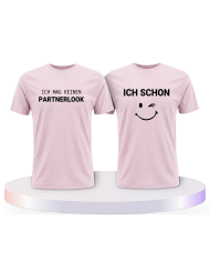 Ich mag keinen und ich schon Pärchen T-Shirts | Paarpulli