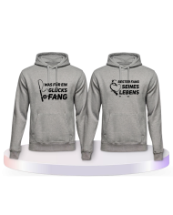Was ein Glücksfang Couple Hoodies kaufen | Paarpulli