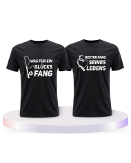 Partnerlook T-Shirts mit Was ein Glücksfang | Paarpulli
