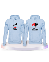 Her Joker und His Harley Couple Hoodies kaufen | Paarpulli