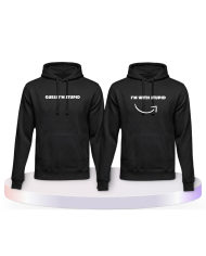 Guess I'm stupid Pärchen Hoodies | Paarpulli