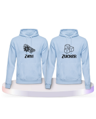 Zimt und Zucker Couple Hoodies kaufen | Paarpulli