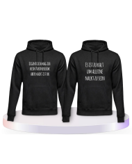 Eigentlich mag ich kein Couple Hoodies kaufen | Paarpulli
