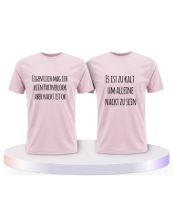 Partnerlook T-Shirts mit Eigentlich mag ich kein | Paarpulli