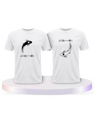 Gemeinsamer Look: Besser zusammen mit Koi T-Shirts | Paarpulli