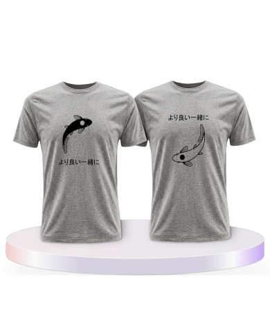 Gemeinsamer Look: Besser zusammen mit Koi T-Shirts | Paarpulli