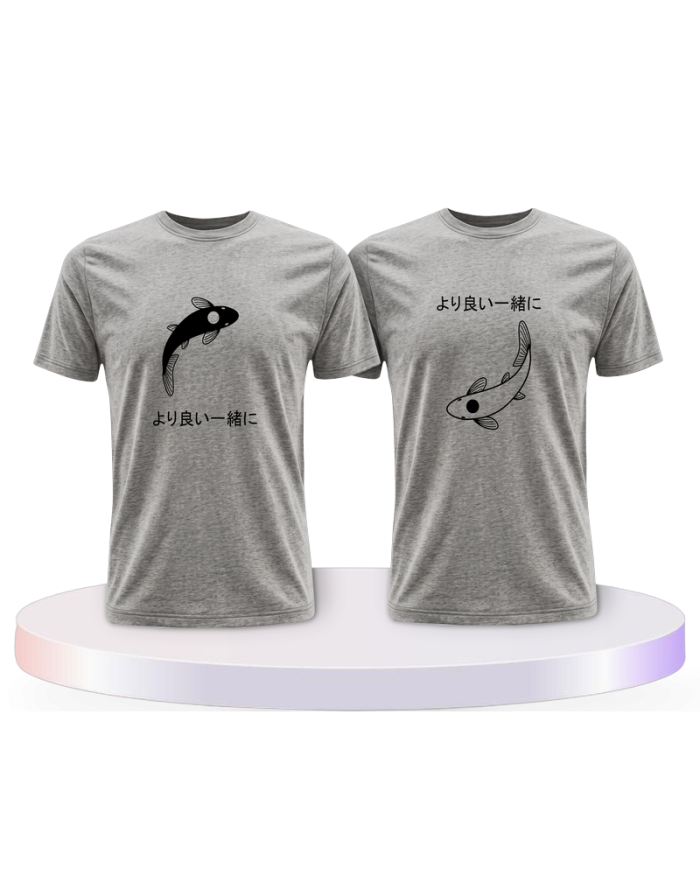 Gemeinsamer Look: Besser zusammen mit Koi T-Shirts | Paarpulli