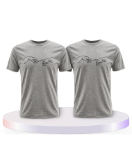 Michelangelo Die Erschaffung Adams Pärchen T-Shirts | Paarpulli